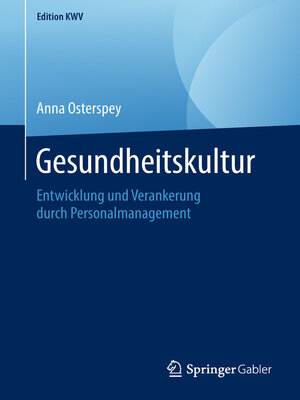 cover image of Gesundheitskultur